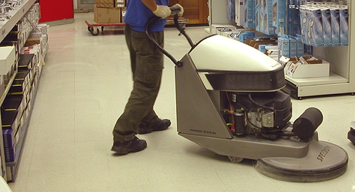 Seattle Industrial Commercial Floor Buffing Crest